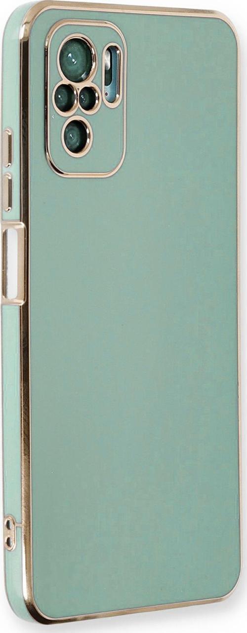 Xiaomi Redmi Note 10 Kılıf Olive Plated Yeşil
