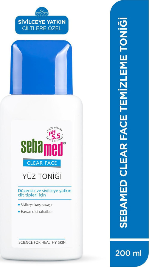 Clear Face Yüz Temizleyici Tonik 200 ml