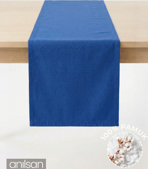 40x110 cm Mavi Masa Runner