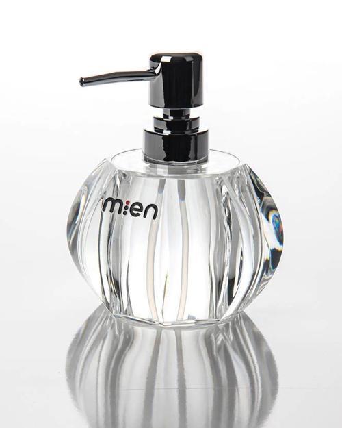 MEN 1545 Akrilik Şeffaf Sıvı Sabunluk 14x7x7 cm
