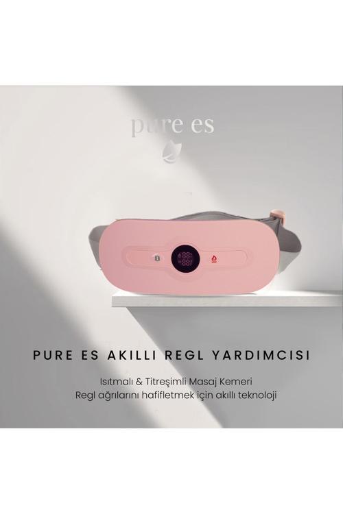 Akıllı Isıtıcılı Masaj Kemeri Pembe
