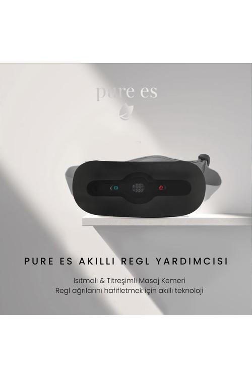 Akıllı Isıtıcılı Masaj Kemeri Siyah