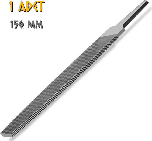 Yassı Düz Eğe Orta Dişli 6" - 150 mm. - 1 Adet