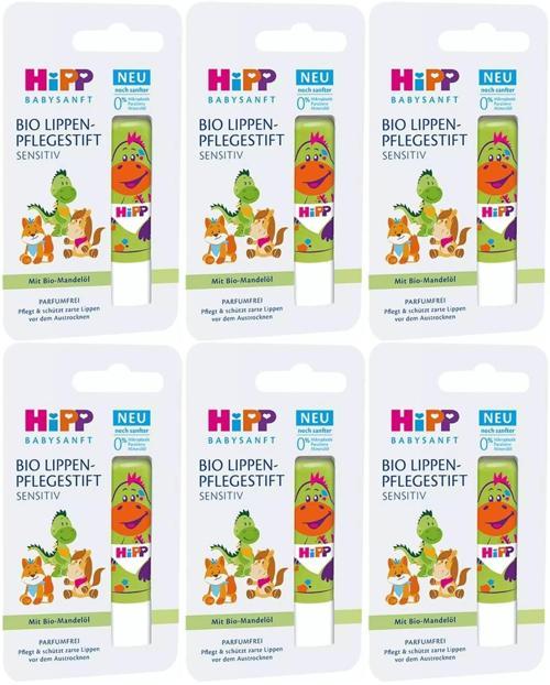 Babysanft Organik Dudak Nemlendiricisi Ultra Sensıtıv 4.8GR (Yeşil) (6 Lı Set)