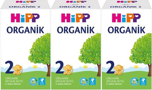 Organik Devam Sütü 600GR No:2 (6. Aydan İtibaren) (3 Lü Set)