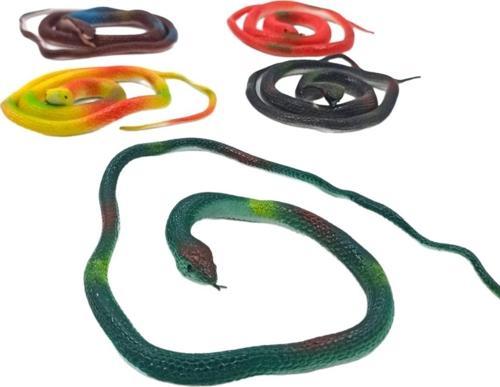 Oyuncak Yılan Ailesi, Esnek, Uzayabilen, Soft Oyuncak Yılanlar 70Cm. 5 Adet