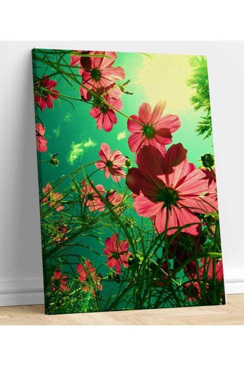 Çiçek Resimli Kanvas Tablo