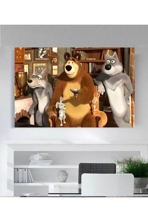 Çocuk Odası Için Dekoratif Kanvas Tablo