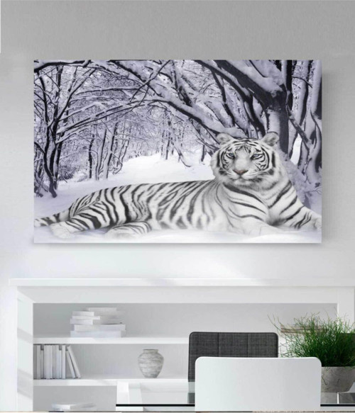 Aslan Leopar Kanvas Tablo