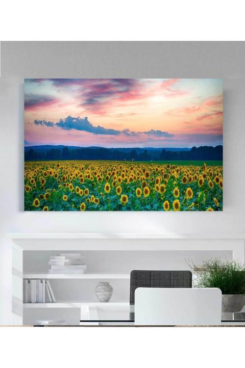 Çiçek Resimli Kanvas Tablo