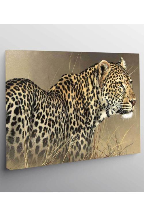 Aslan Leopar Kanvas Tablo