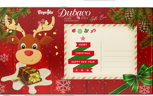 Beyoğlu Dubaco Yılbaşı Giydirmeli Hediyelik Kutu