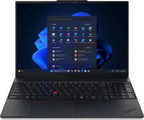 21SR0076TX, ThinkPad E16 Gen3, Ultra 7 265U, 16" WUXGA, 16Gb Ram, 512Gb SSD, Paylaşımlı