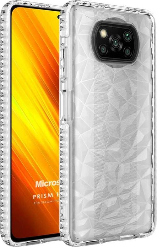 Xiaomi Poco X3 NFC Kılıf Prism Hybrid Şeffaf