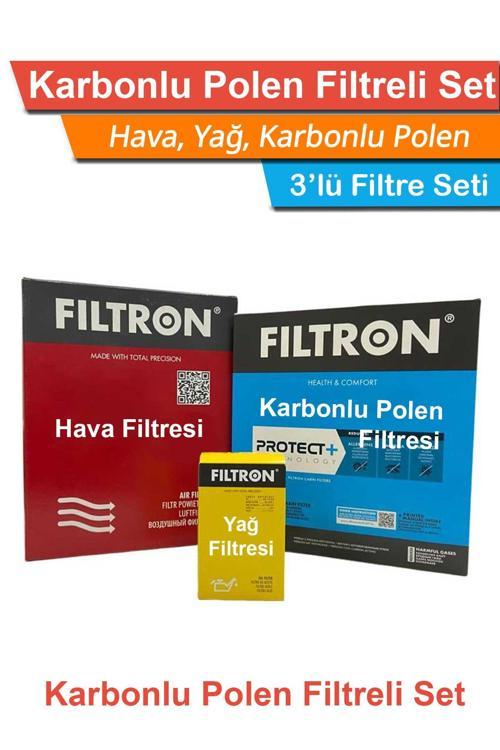 Toyota Yaris 1.4 D4D Mann Filtron Filtre Bakım Seti 2006-2009 Hava+Yağ+Karbonlu Polen