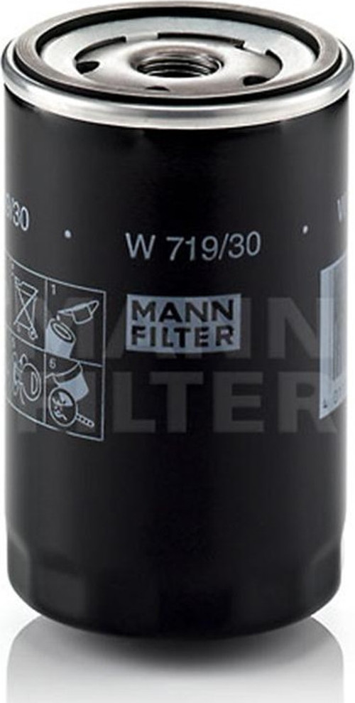 Volkswagen Golf 5 1.6 Yağ Filtresi 2004-2009 Mann Filter W719/30