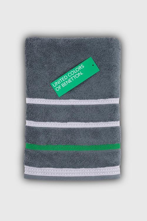 BE-0925-DGY Benetton Misafir Havlu