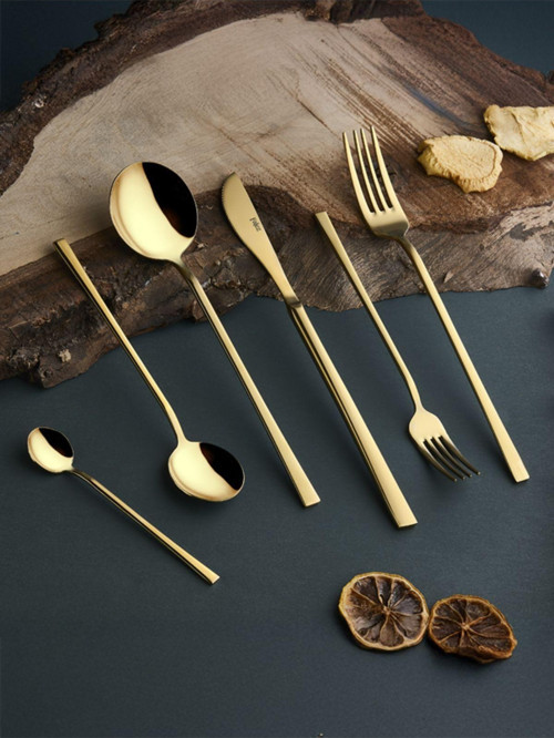 Mosi Gold 36 Parça Çatal Kaşık Bıçak Takımı