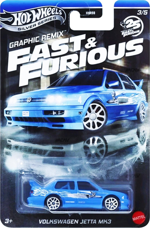 Fast & Furious ( 25Th Anniversary ) Graphic Remix - Volkswagen Jetta Mk3 ( Özel Seri Model Araba )