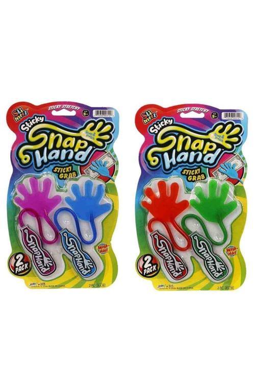 Jaru 2'Li Eğlenceli Yapışkan El 1 Paket