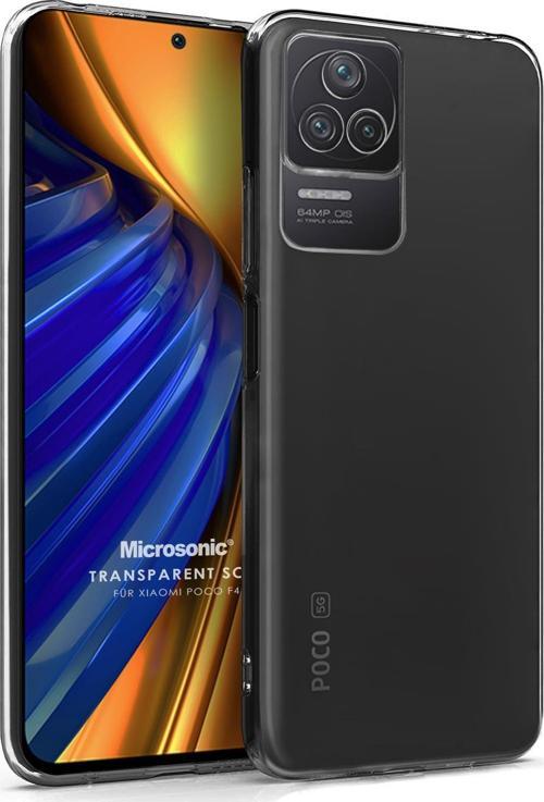 Xiaomi Poco F4 Kılıf Transparent Soft Şeffaf