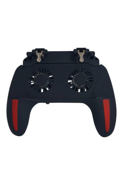 Cep Telefonu Oyun Konsolu Soğutma Fanlı Standlı Pubg Ateş Tetik Gamepad Joystick