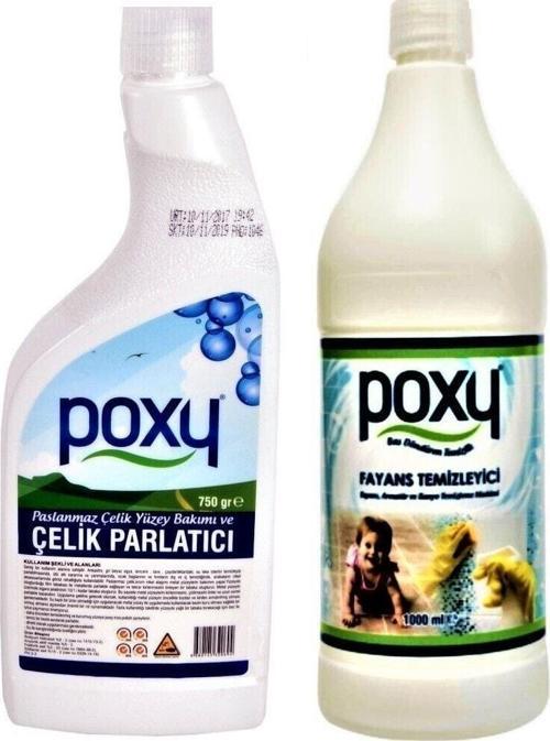 Fayans Derz Temizleyici 1lt Çelik Parlatıcı 750ml