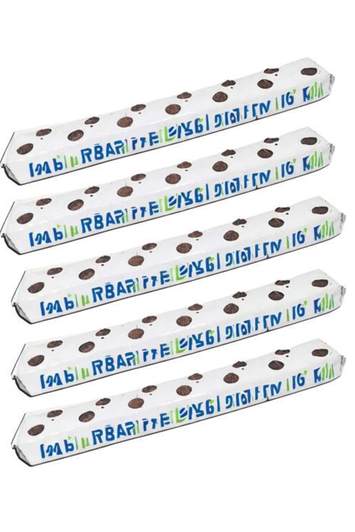 Topraksız Tarım İçin 5 Adet Çilek Cocopeat | 13 Gözlü, 1 Metre , 13,2L