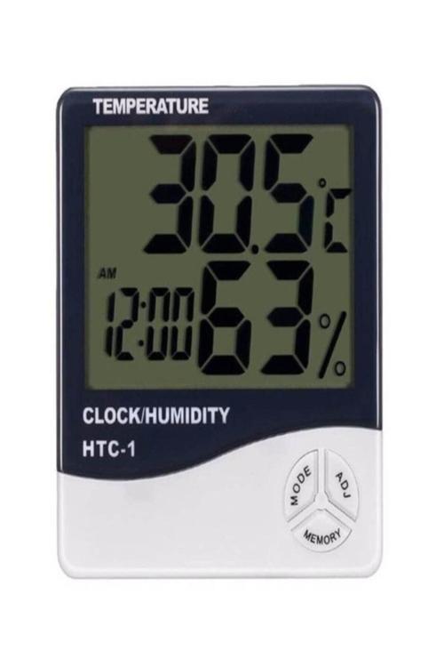 Seracılık Saat Ve Sıcaklık/Nem Ölçer Termometre - Termometreler - 2 Yıl