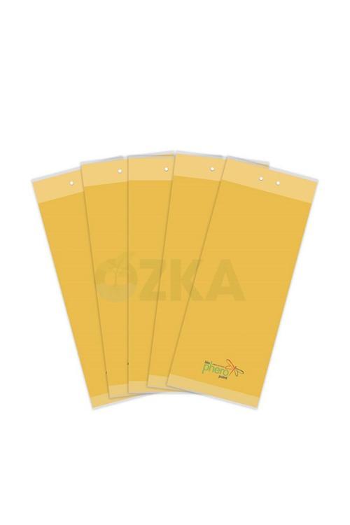 10’Lu Sarı Yapışkan Kart Tuzak 25×10 Cm – Seralar Ve Tarım Alanları İçin Haşere Kontrolü
