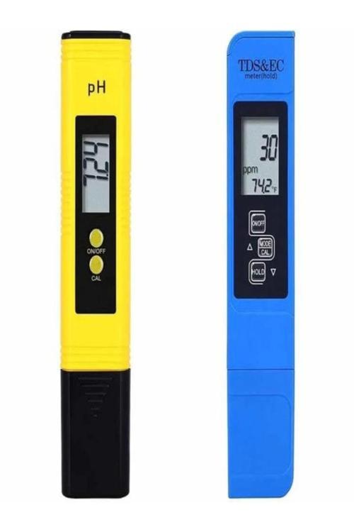 Hidroponik Farm Ph Metre Ve Tds & Ec Metre