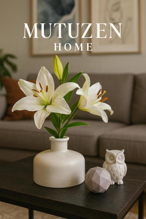 Dekoratif Minimal Vazo - Taş Tozu