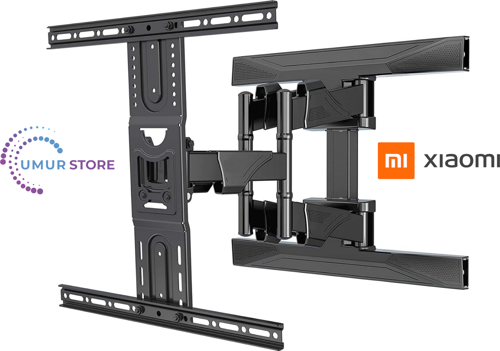 Xiaomi A 65 2026-65" 165 4K HD Google Smart Lcd Led Televizyon Ultra İnce Hareketli Askı Aparatı