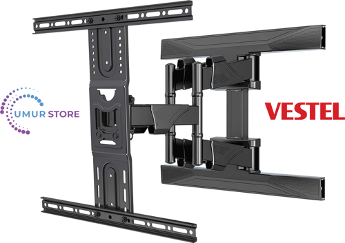 VESTEL 55u9631 55" 4k Smart Lcd Led Televizyon Ultra İnce Hareketli Askı Aparatı
