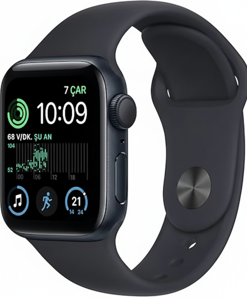 Watch SE 2 (2023) GPS + Cellular 44 MM Alüminyum Kasa M/L MIDNIGHT (Gece Yarısı) Akıllı Saat (Apple Türkiye Garantili)