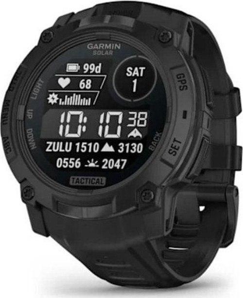 Instinct 3 – 50 mm, Solar, Tactical Edition - Siyah