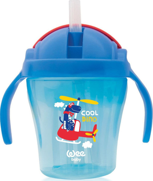 Pipetli Bardak 200 ml Mavi