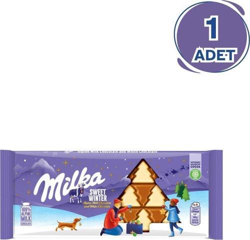 Sweet Winter Yılbaşı Tablet Çikolata 100 gr - 1 Adet
