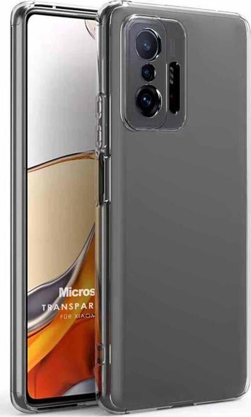 Xiaomi Mi 11T Kılıf Transparent Soft Beyaz