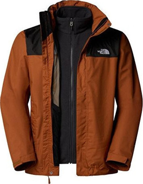 M Evolve II Triclimate Jacket - Eu Erkek Outdoor Montu NF00CG55E0O1 Kırmızı
