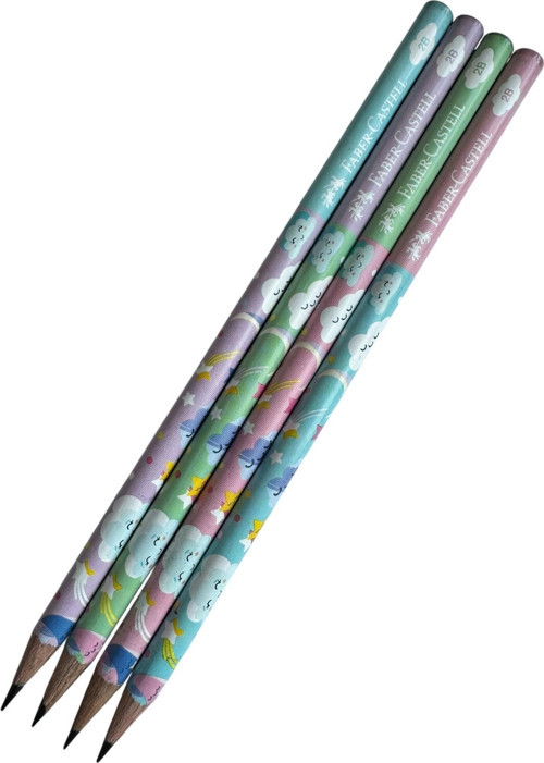 FABERCASTELL SEVİMLİ BULUTLAR KURŞUN KALEM