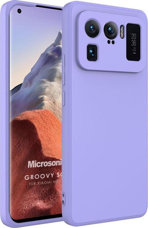 Xiaomi Mi 11 Ultra Kılıf Groovy Soft Lila