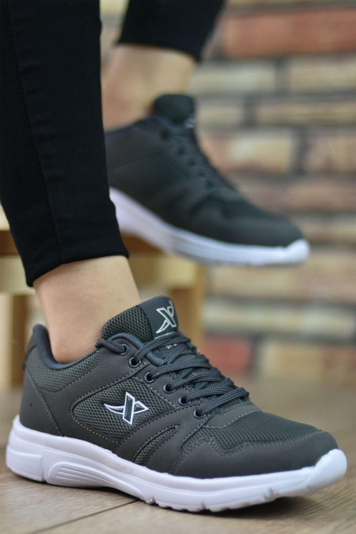 Unisex Gri Spor Ayakkabı 020 M