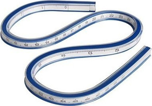 40 Cm Kobra Eğri Çizim Cetveli La-L700-40