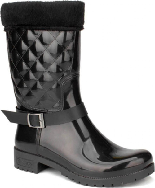 Kadın Siyah Kar Botu Su Geçirmez