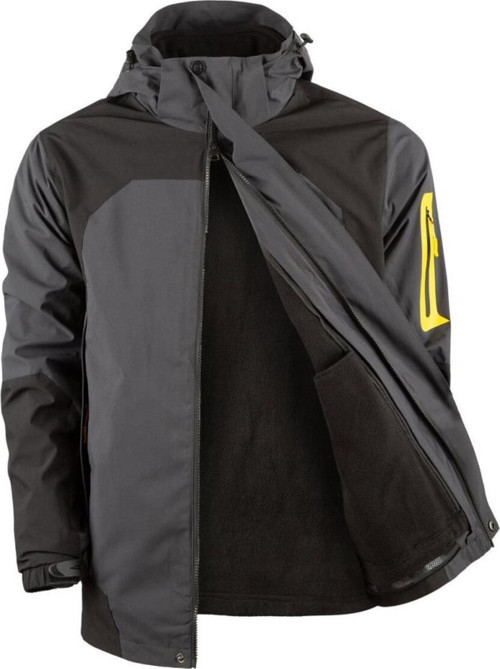 3İn1 Ceket - Gri/Siyah