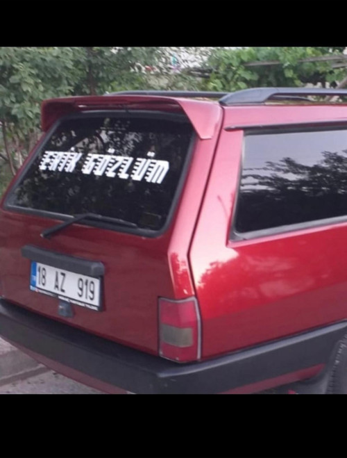 Kartal Arka Cam Üstü Spoileri