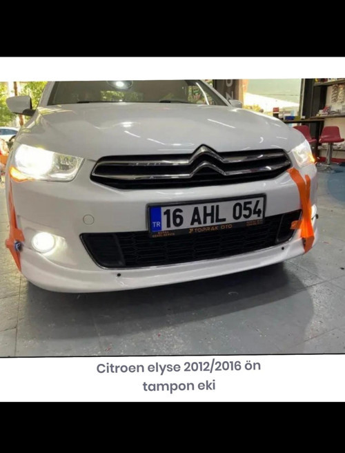 Citroen C Elyse Ön Tampon Eki İlk Kasa Uyumludur 2012/2016