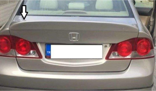 Honda Cıvıc Fd6 Spon Anatomik Spoıler Yeni Model - Mat Siyah