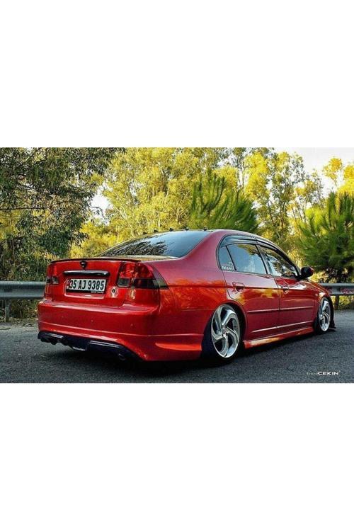 Vtec2 Custom Difüzör 2001-2006 Uyumlu - Mat Siyah - Kampanyalı Fiyah